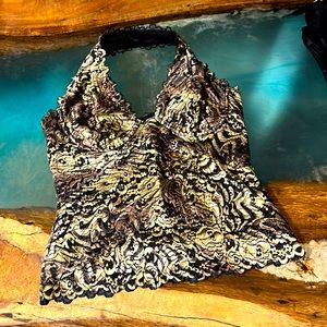 TD4 Brand Halter Top 🔥